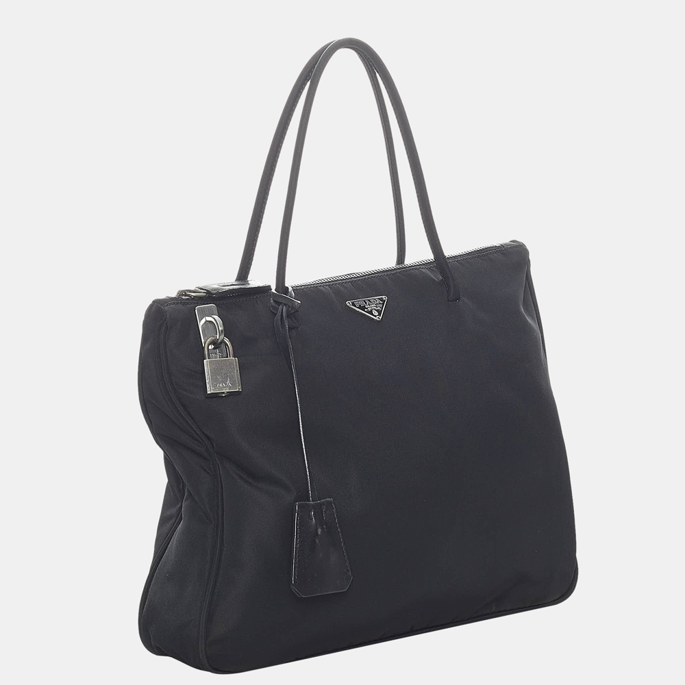 

Prada Black Tessuto Tote Bag