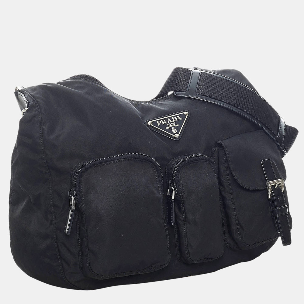 

Prada Black Tessuto Crossbody Bag