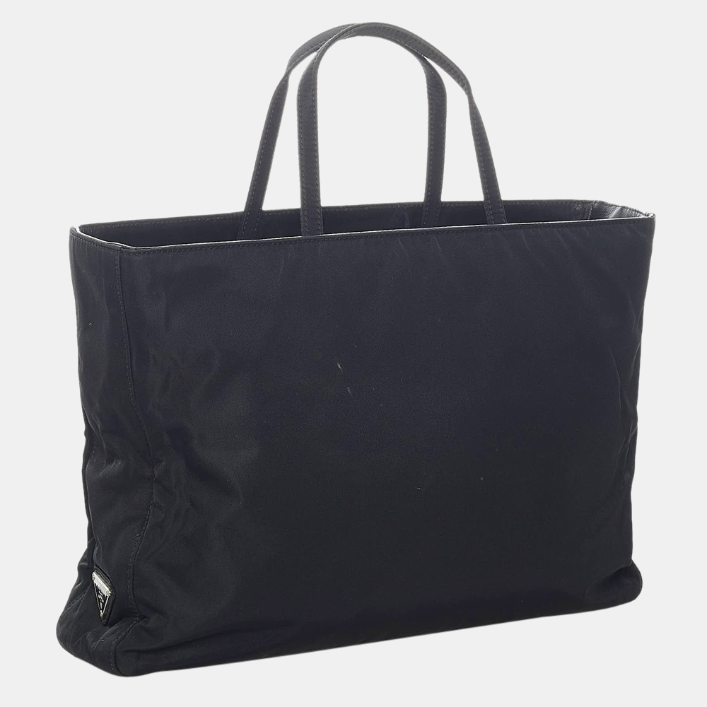 

Prada Black Nylon Satchel