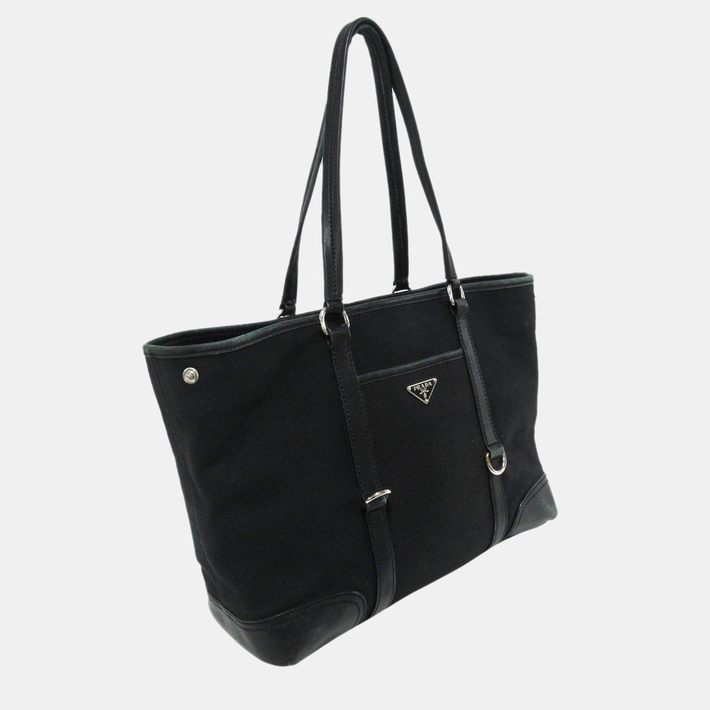 

Prada Black Tessuto Tote Bag