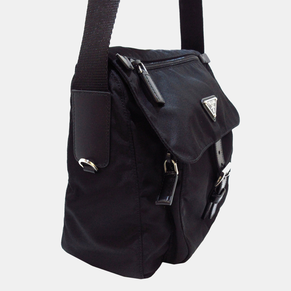 

Prada Black Tessuto Crossbody Bag