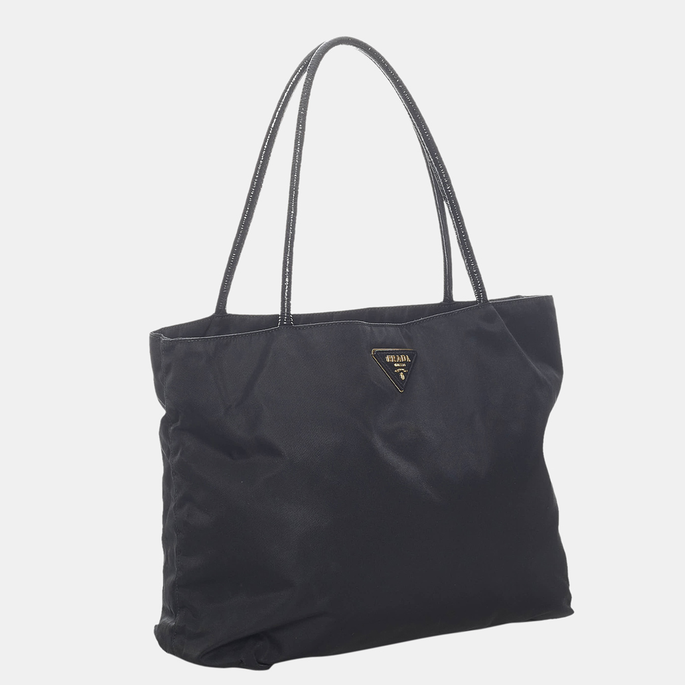 

Prada Black Tessuto Tote Bag