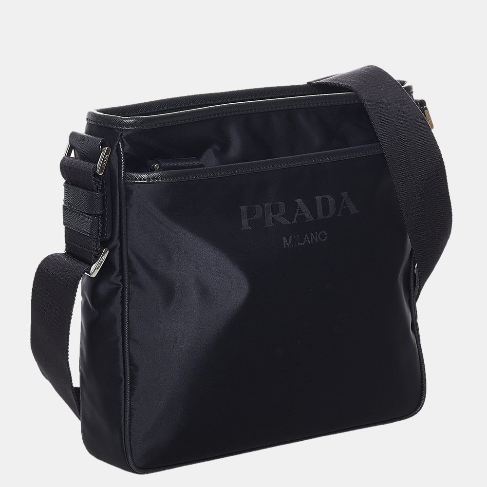 

Prada Blue Tessuto Crossbody Bag