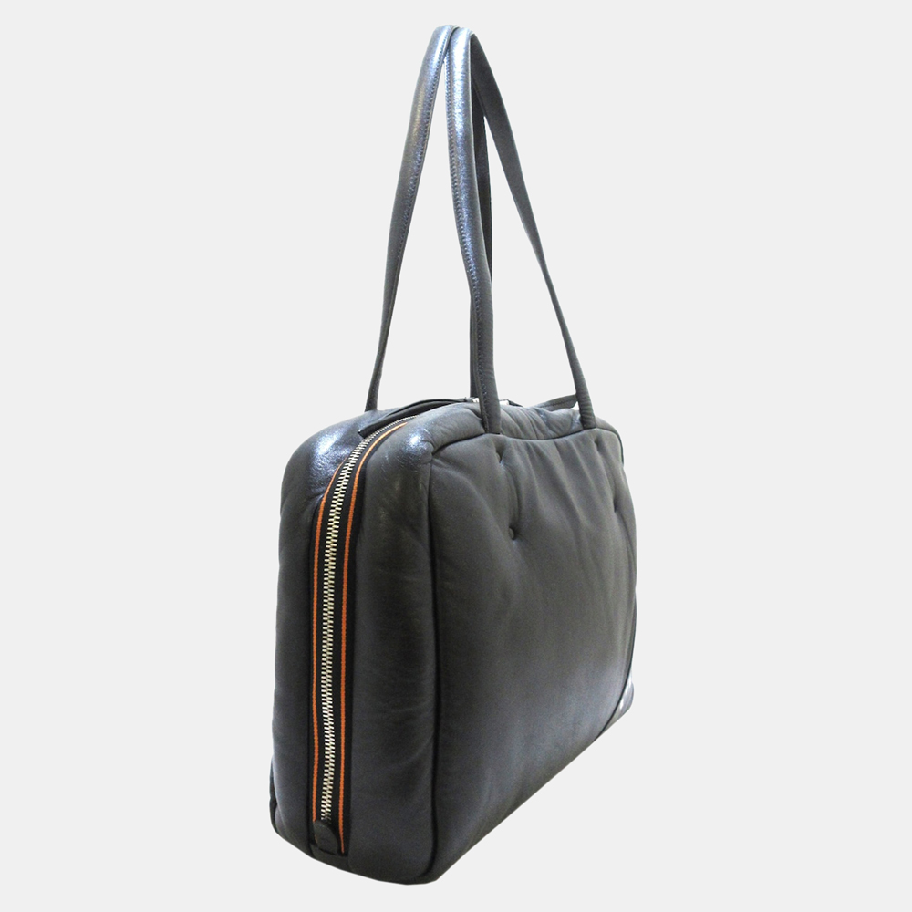 

Prada Black Nappa Soft Leather Shoulder Bag
