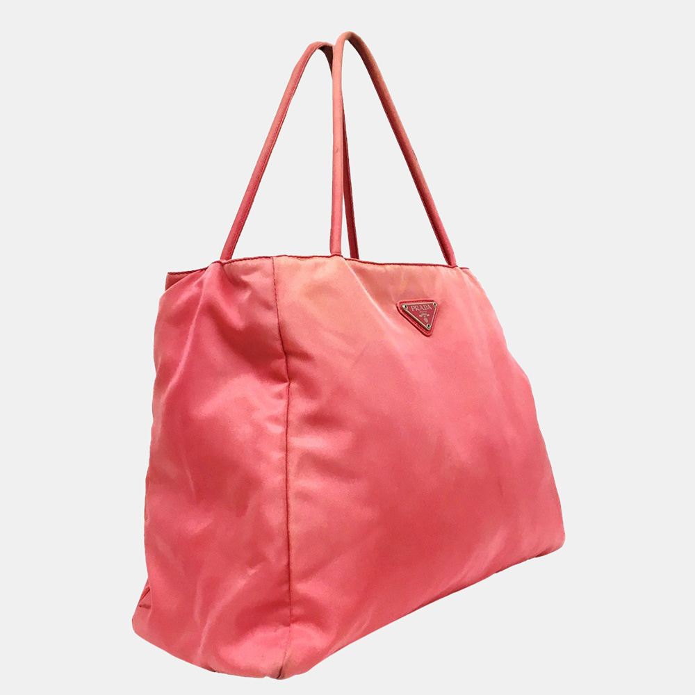 

Prada Pink Tessuto Tote Bag
