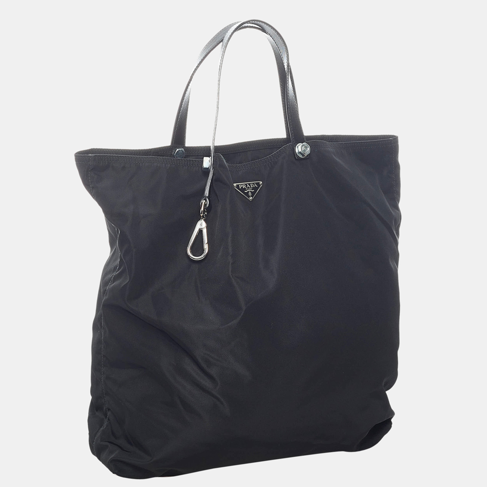 

Prada Black Tessuto Tote Bag