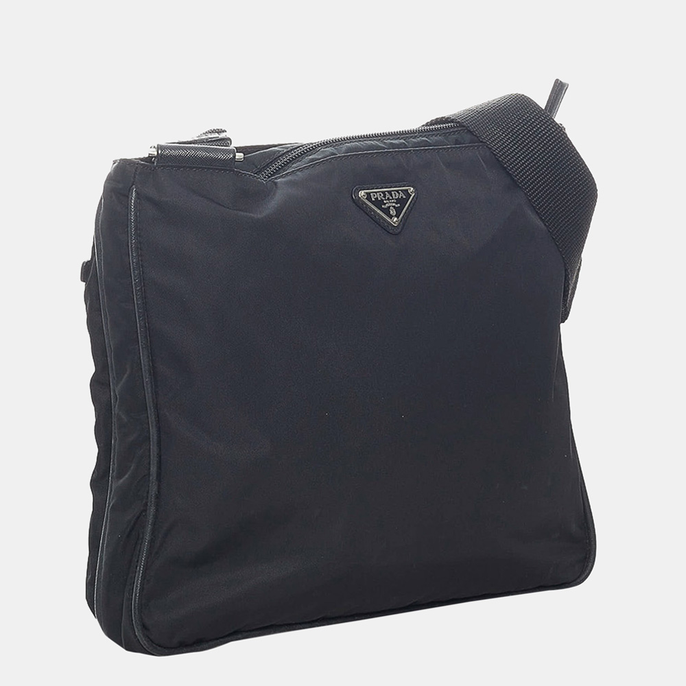 

Prada Black Tessuto Crossbody Bag