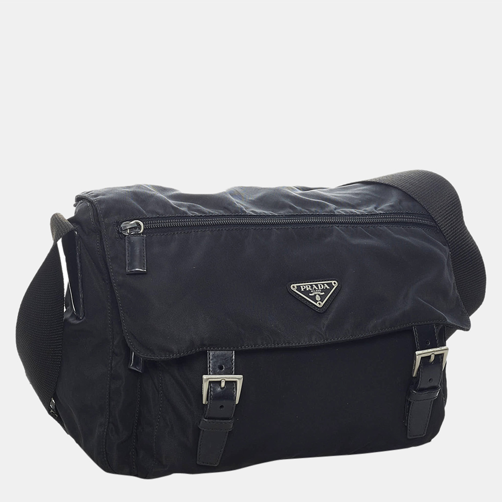 

Prada Black Tessuto Crossbody Bag