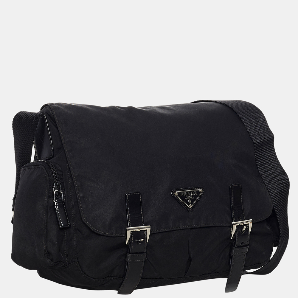 

Prada Black Tessuto Crossbody Bag