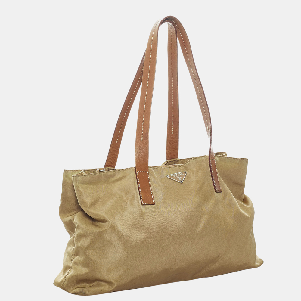

Prada Beige/Brown Tessuto Shoulder Bag