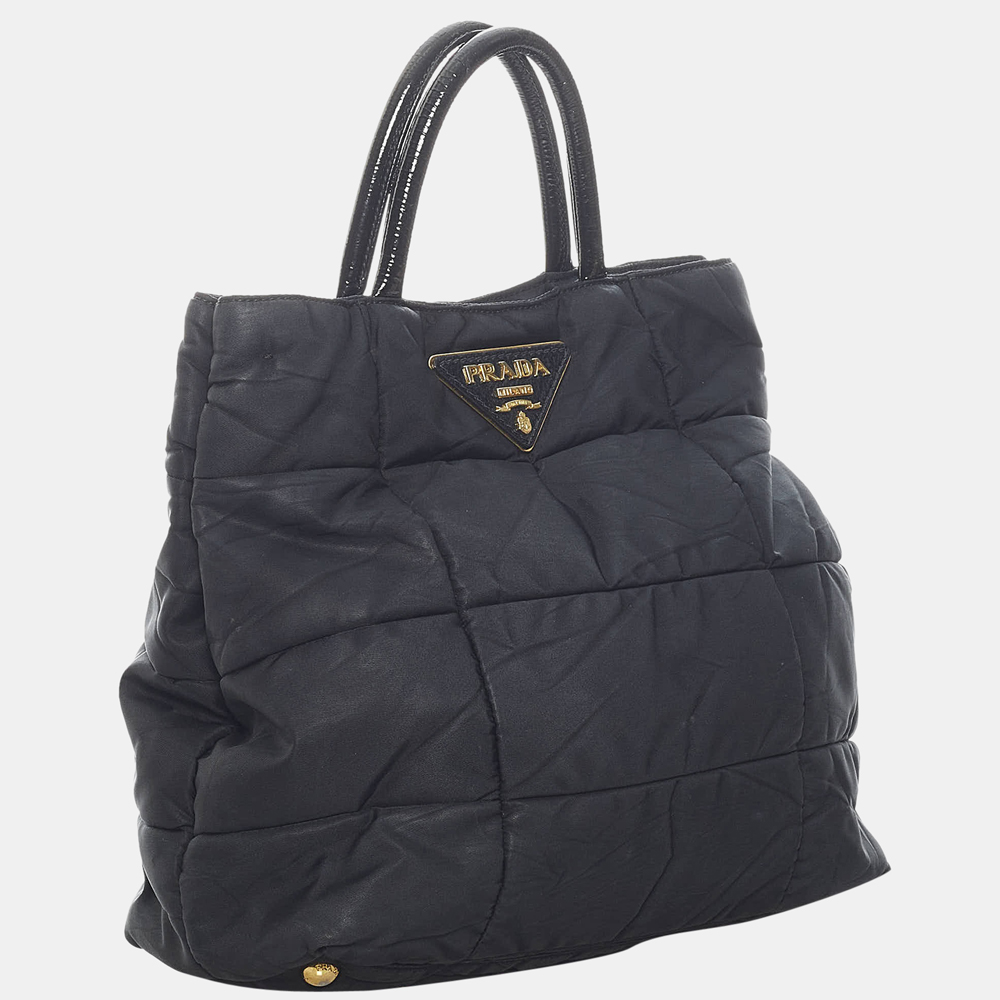 

Prada Black Tessuto Bomber Handbag