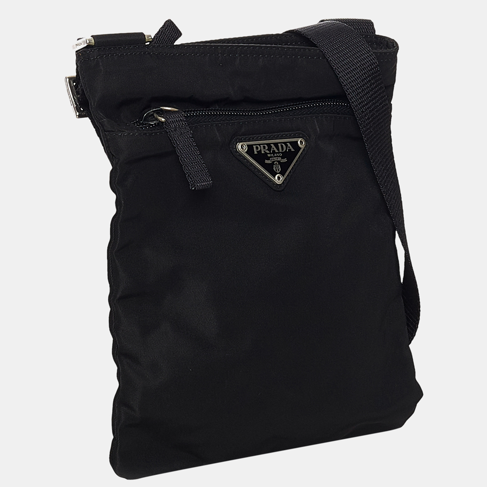 

Prada Black Tessuto Crossbody Bag