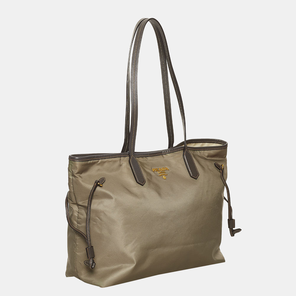 

Prada Grey Tessuto Tote Bag