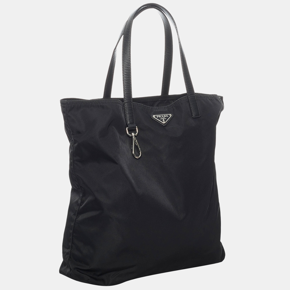 

Prada Black Tessuto Tote Bag