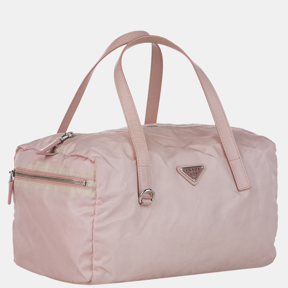 

Prada Pink Tessuto Tote Bag
