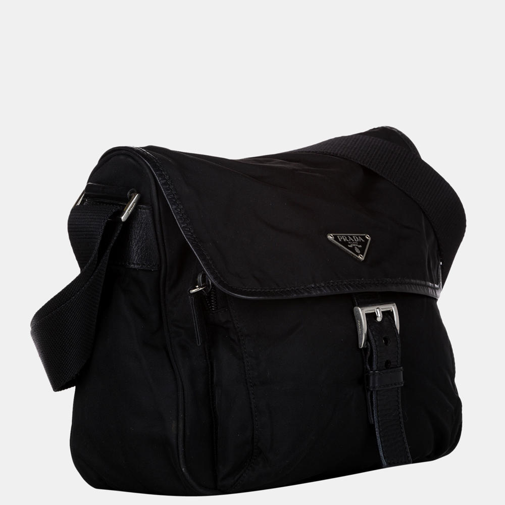 

Prada Black Tessuto Crossbody Bag