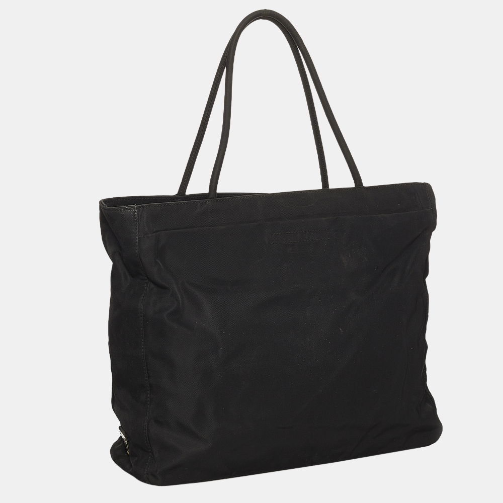 

Prada Black Tessuto Tote Bag