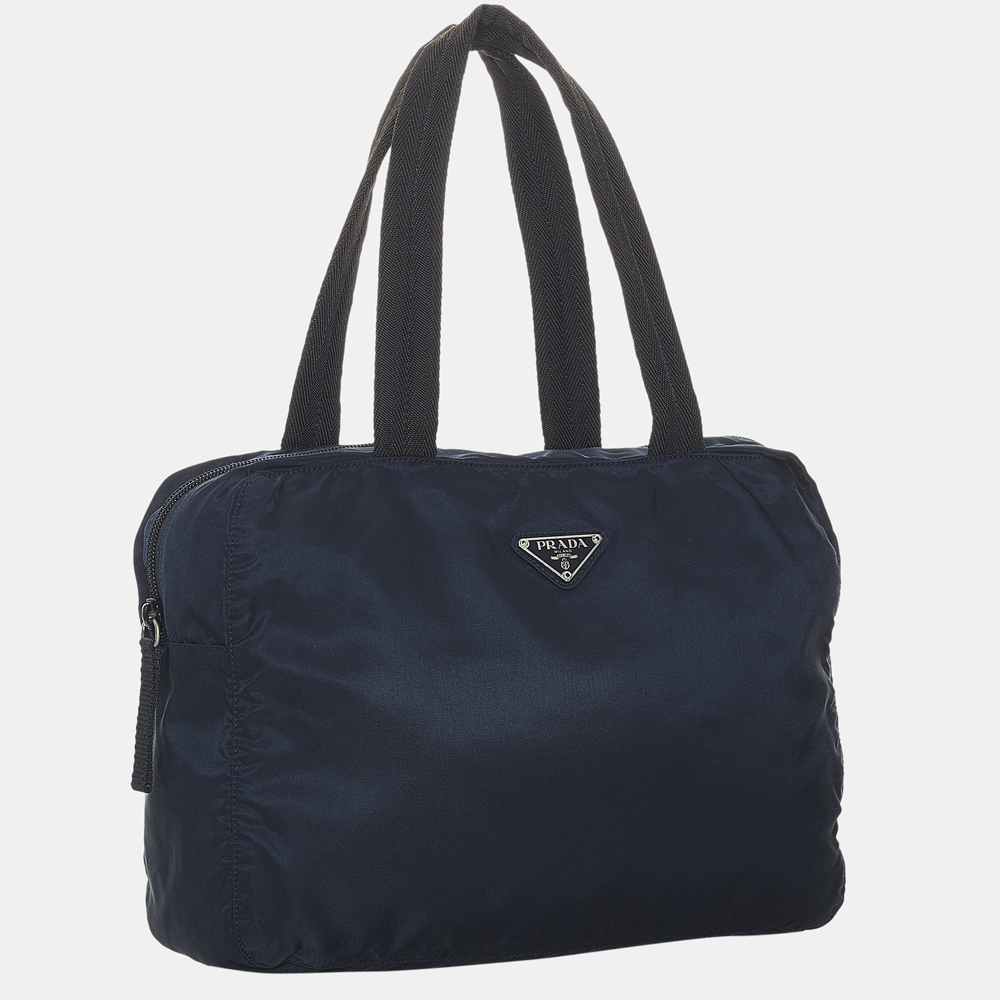 

Prada Blue Tessuto Shoulder Bag
