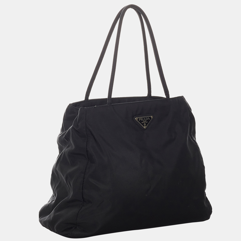 

Prada Black Tessuto Handbag