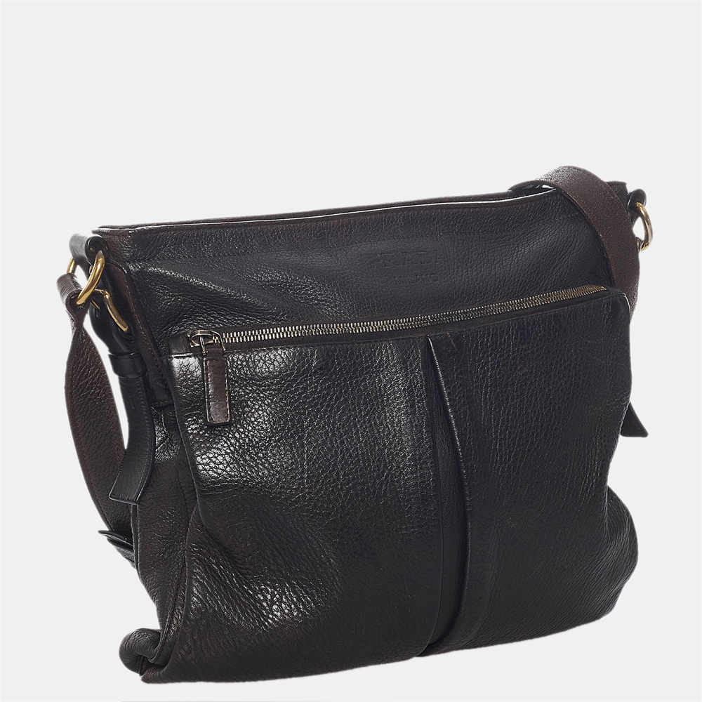 

Prada Black Leather Crossbody Bag