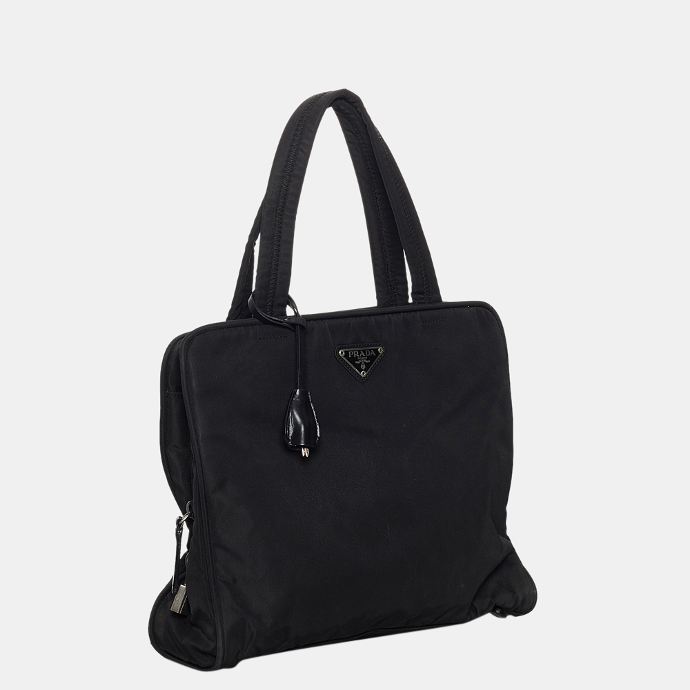 

Prada Black Tessuto Handbag