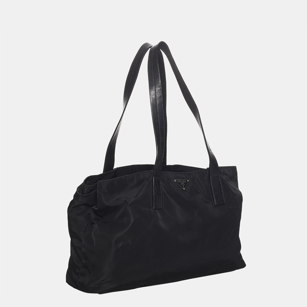 

Prada Black Tessuto Tote Bag
