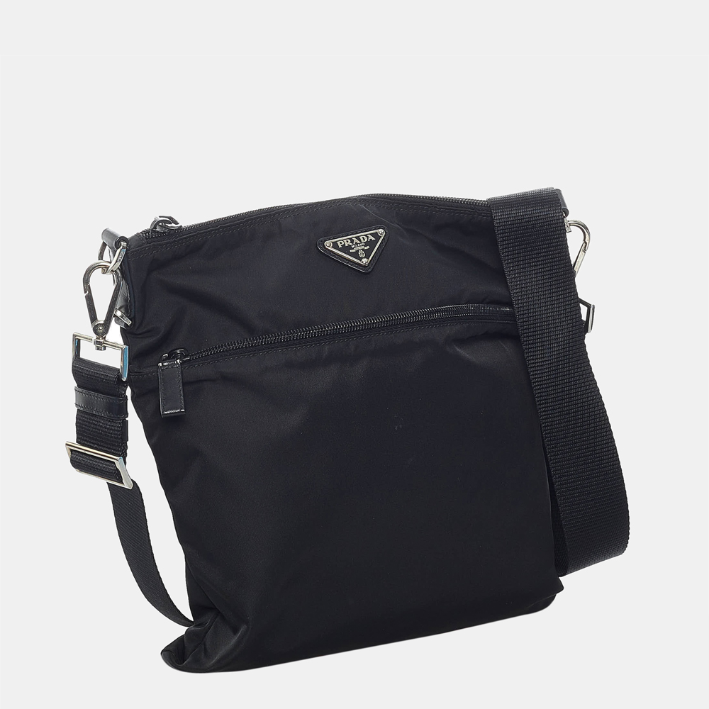 

Prada Black Tessuto Crossbody Bag