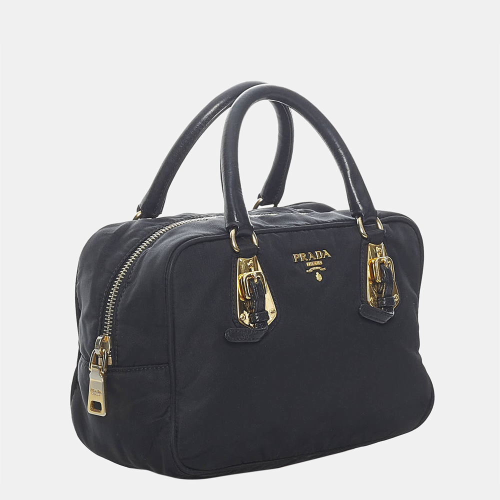 

Prada Black Tessuto Handbag