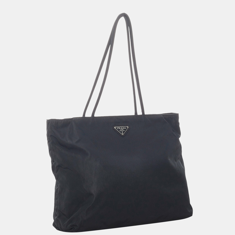 

Prada Black Tessuto Tote Bag