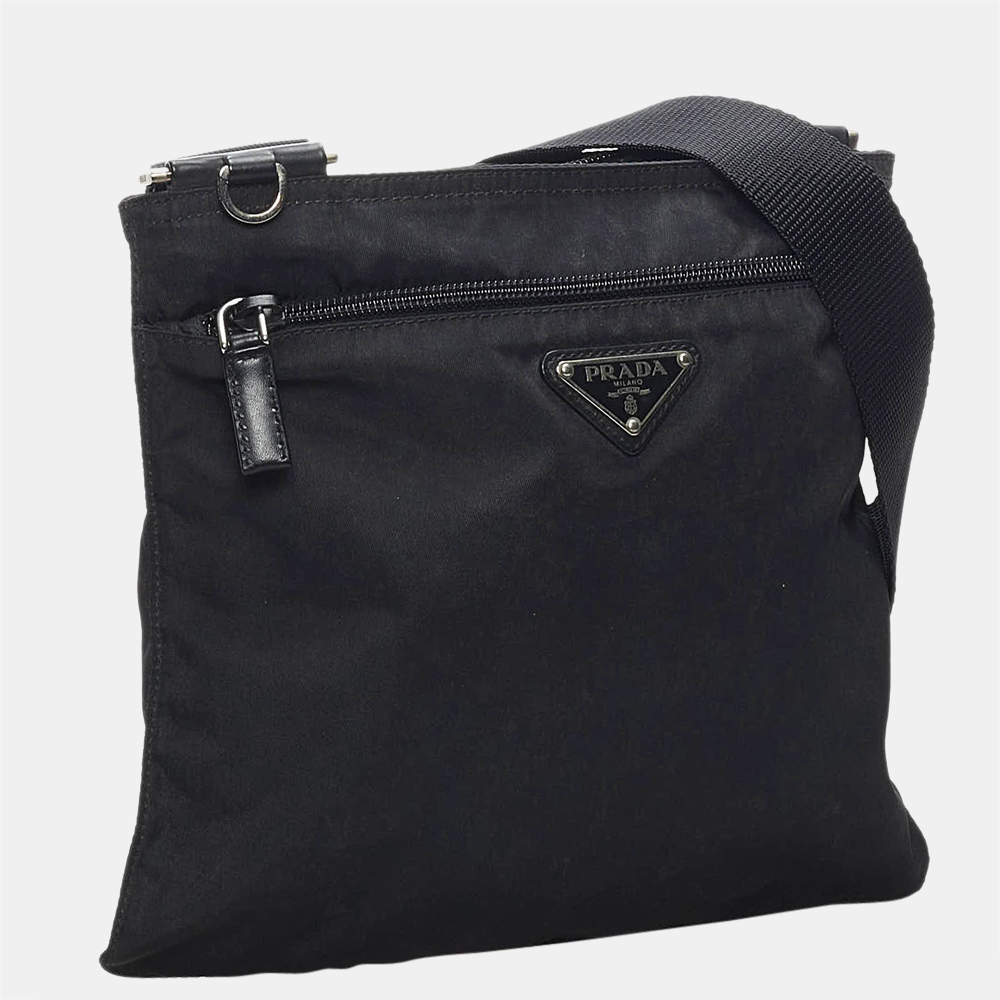 

Prada Black Tessuto Crossbody Bag