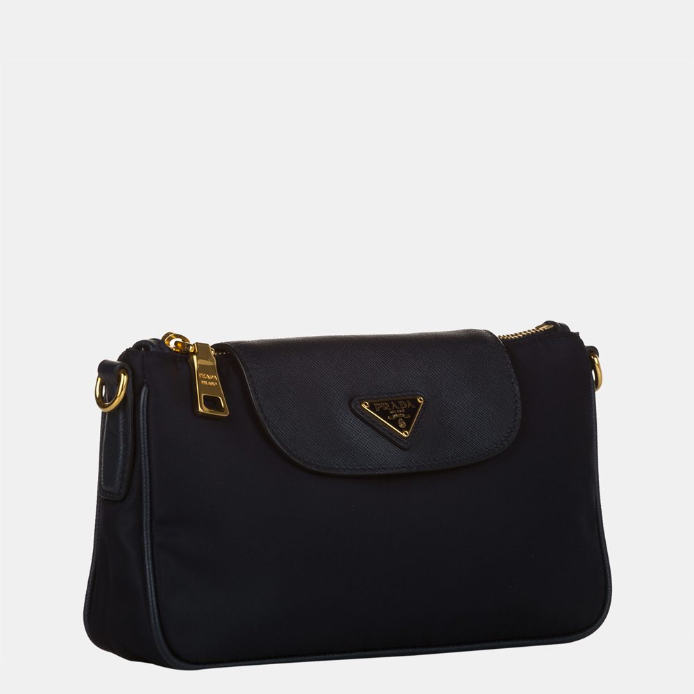 

Prada Navy Blue Tessuto Crossbody