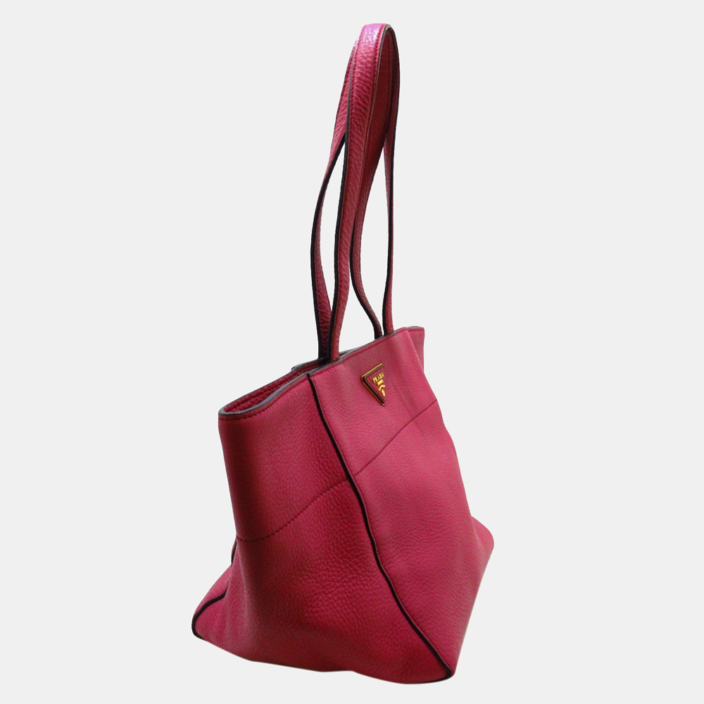 

Prada Pink Vitello Daino Tote Bag