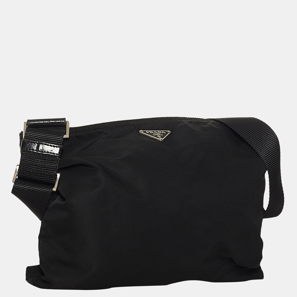 

Prada Black Tessuto Crossbody Bag