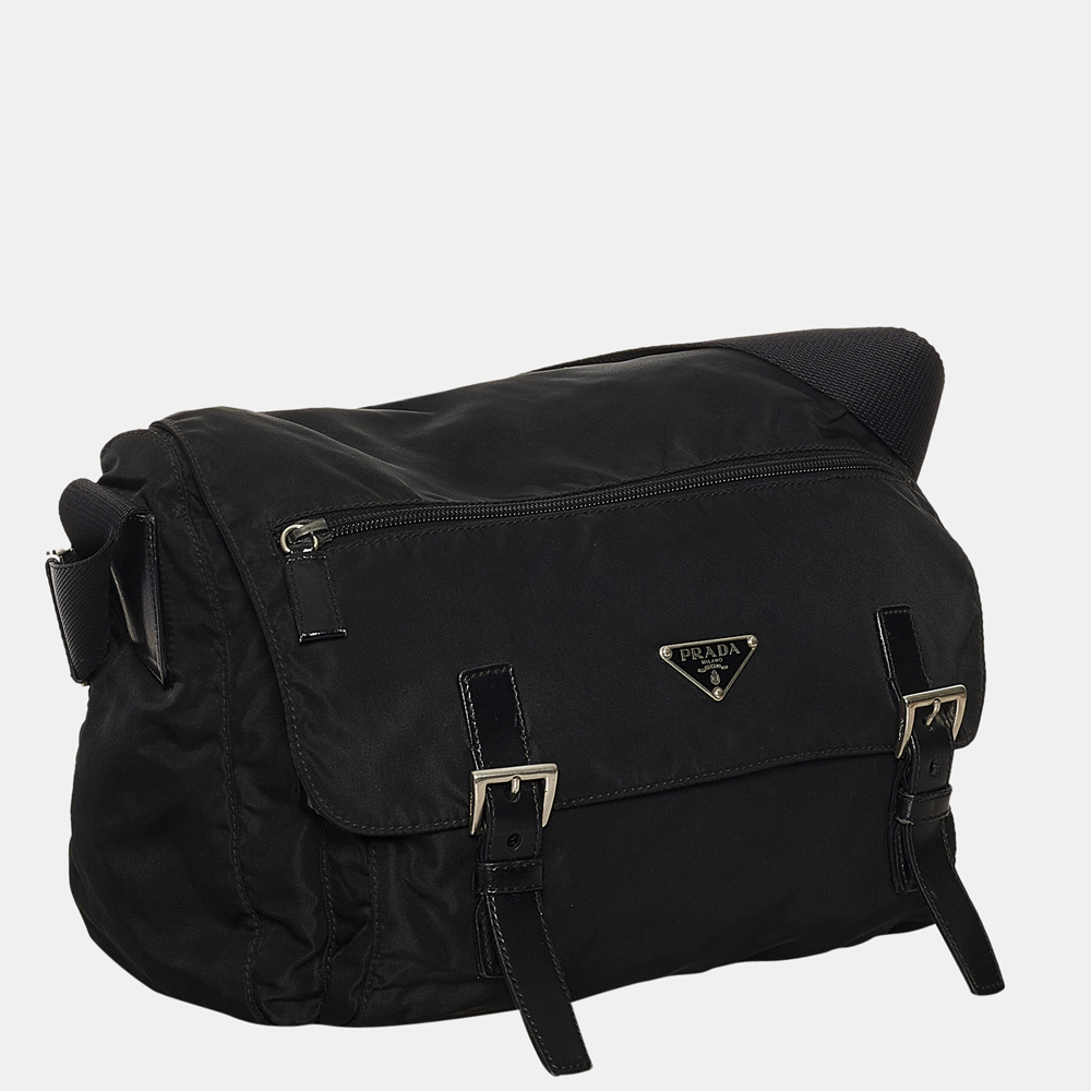 

Prada Black Tessuto Crossbody Bag