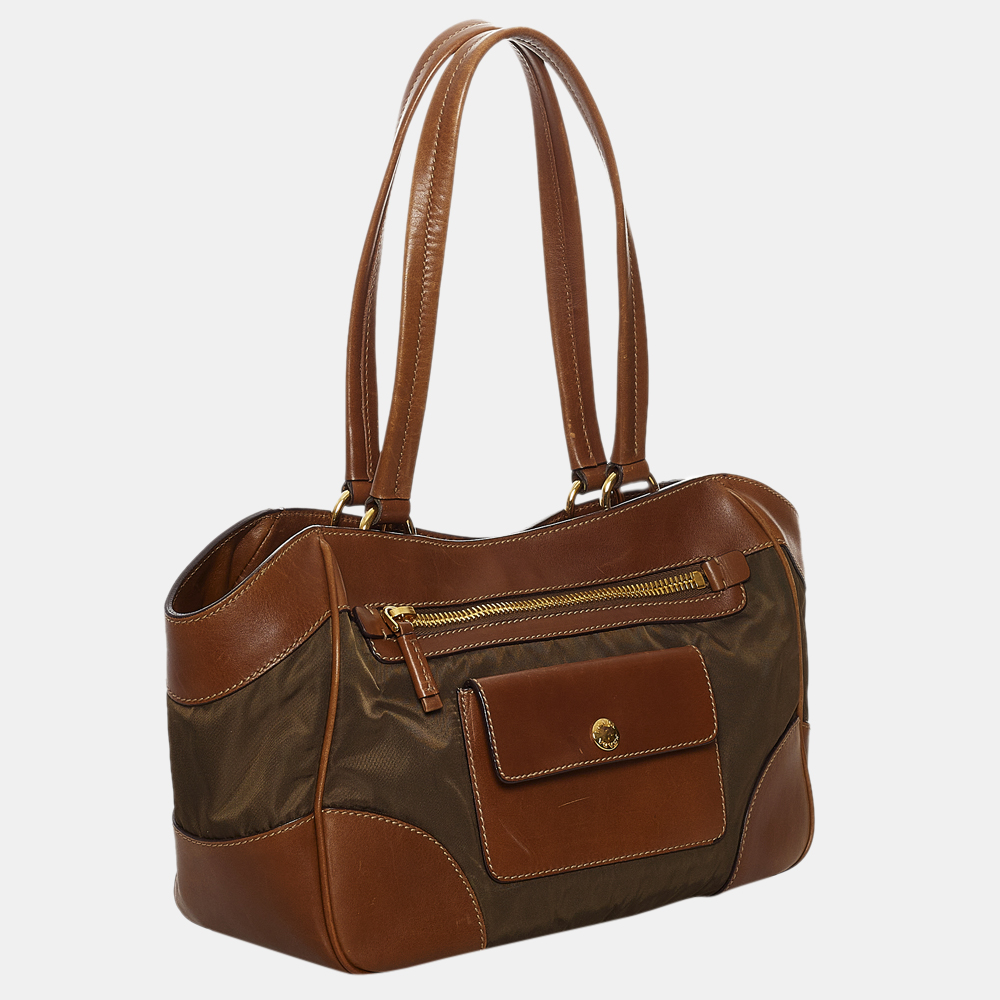 

Prada Brown Tessuto Shoulder Bag