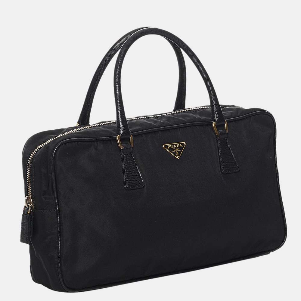 

Prada Black Tessuto Handbag