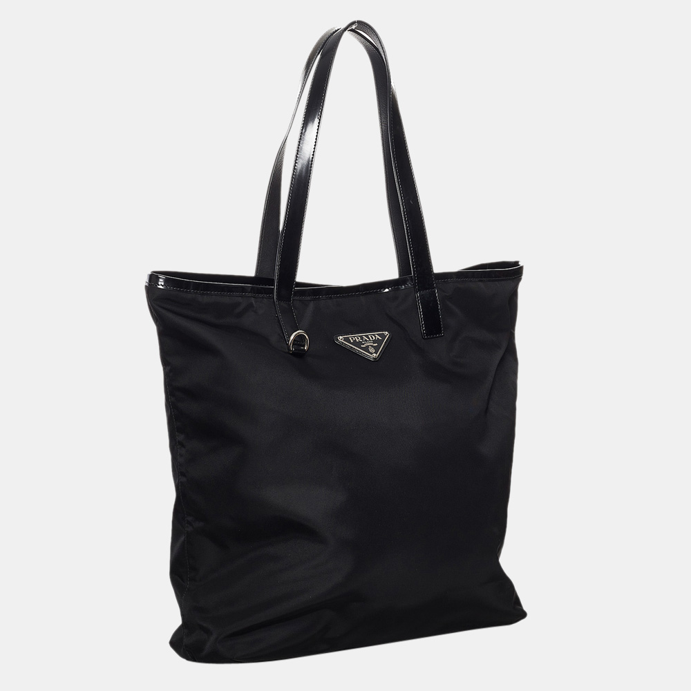 

Prada Black Tessuto Tote Bag