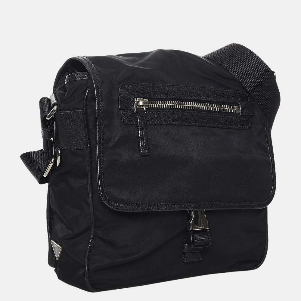 

Prada Black Tessuto Crossbody Bag