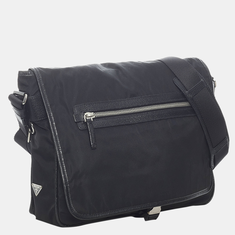 

Prada Black Tessuto Crossbody Bag