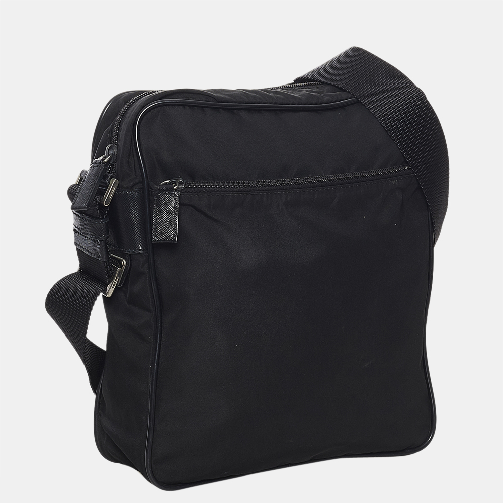 

Prada Black Tessuto Crossbody Bag