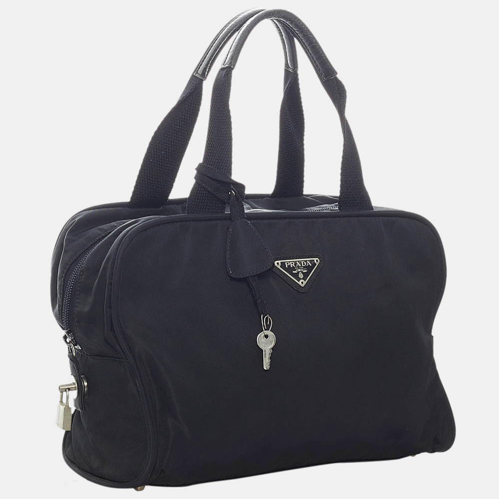 

Prada Black Tessuto Handbag
