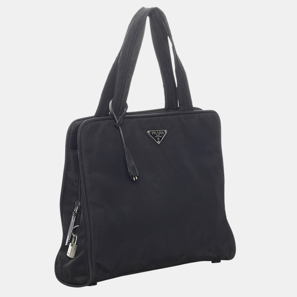 

Prada Black Tessuto Handbag