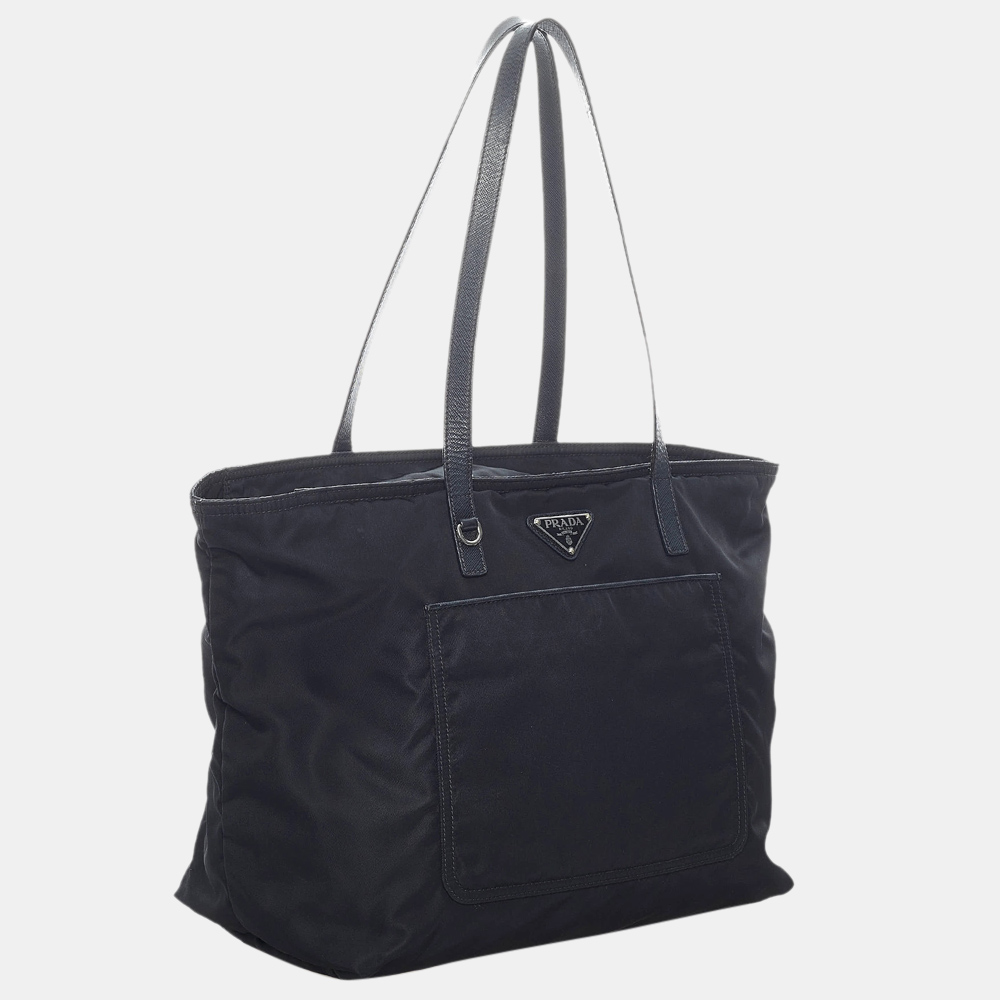 

Prada Black Tessuto Tote Bag