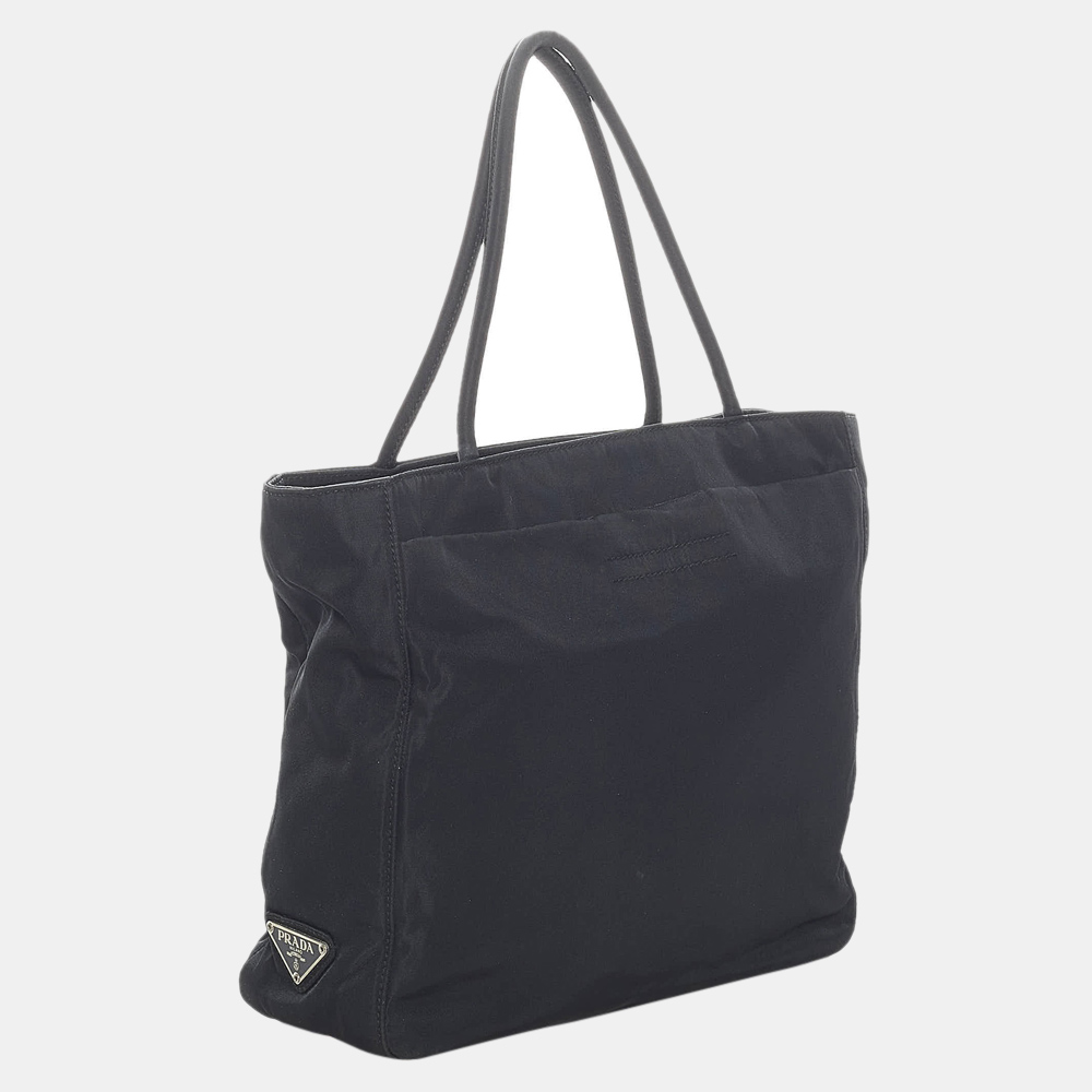 

Prada Black Tessuto Tote Bag