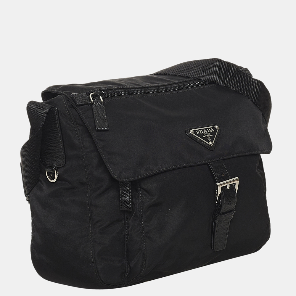

Prada Black Tessuto Crossbody Bag