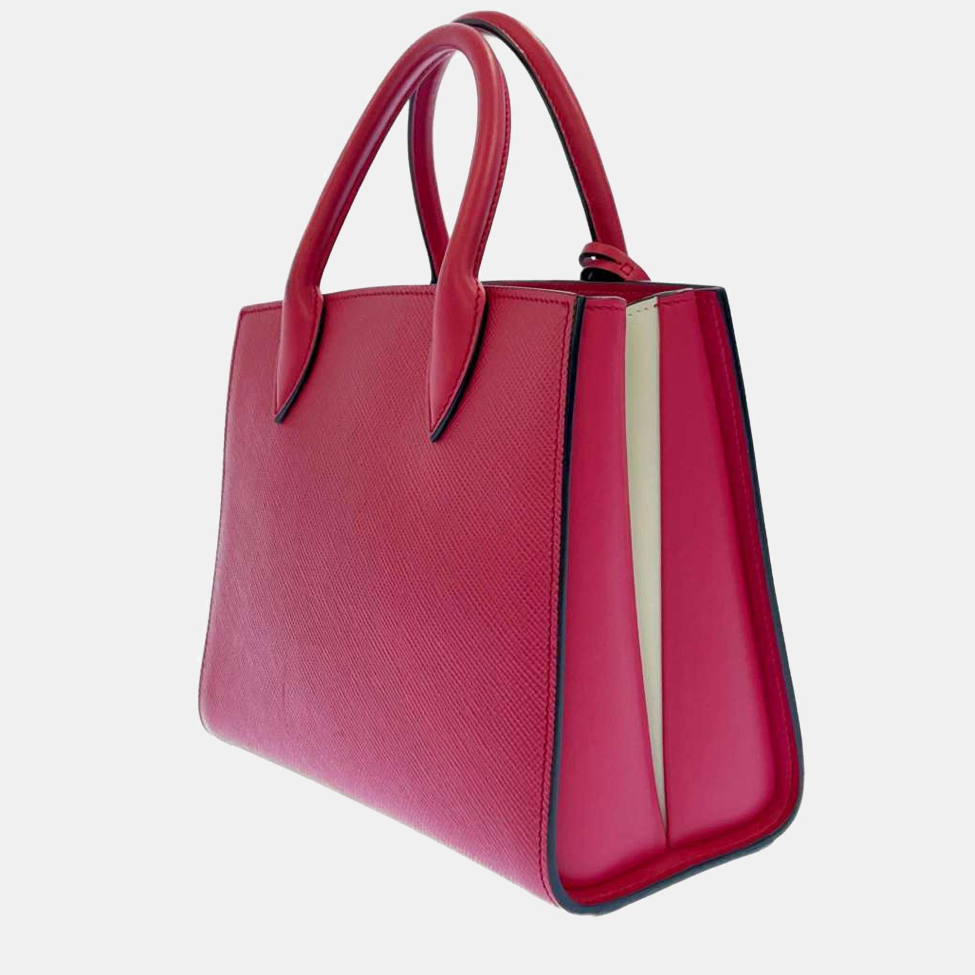 

Prada Pink Leather Tote Bag