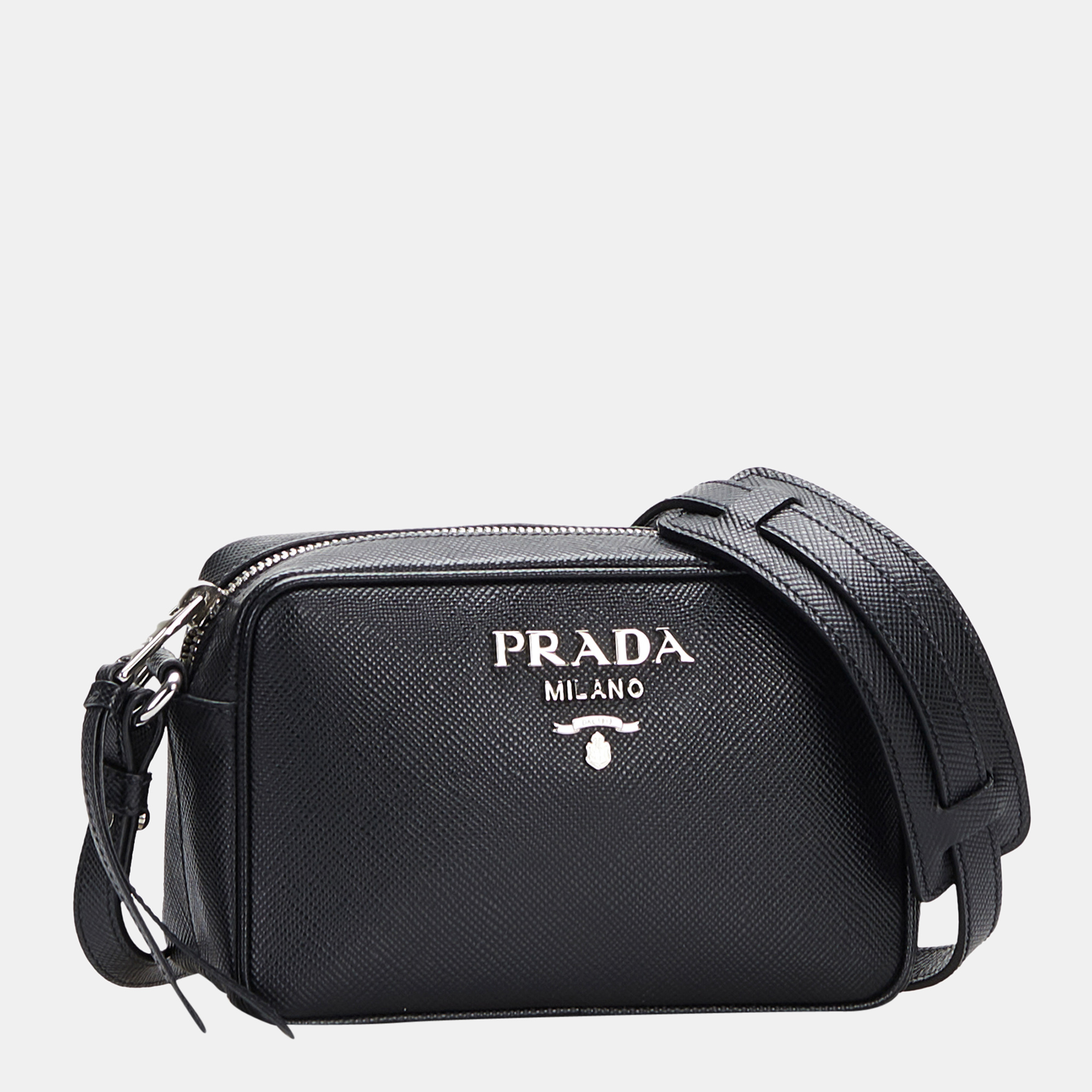 

Prada Black Saffiano Crossbody