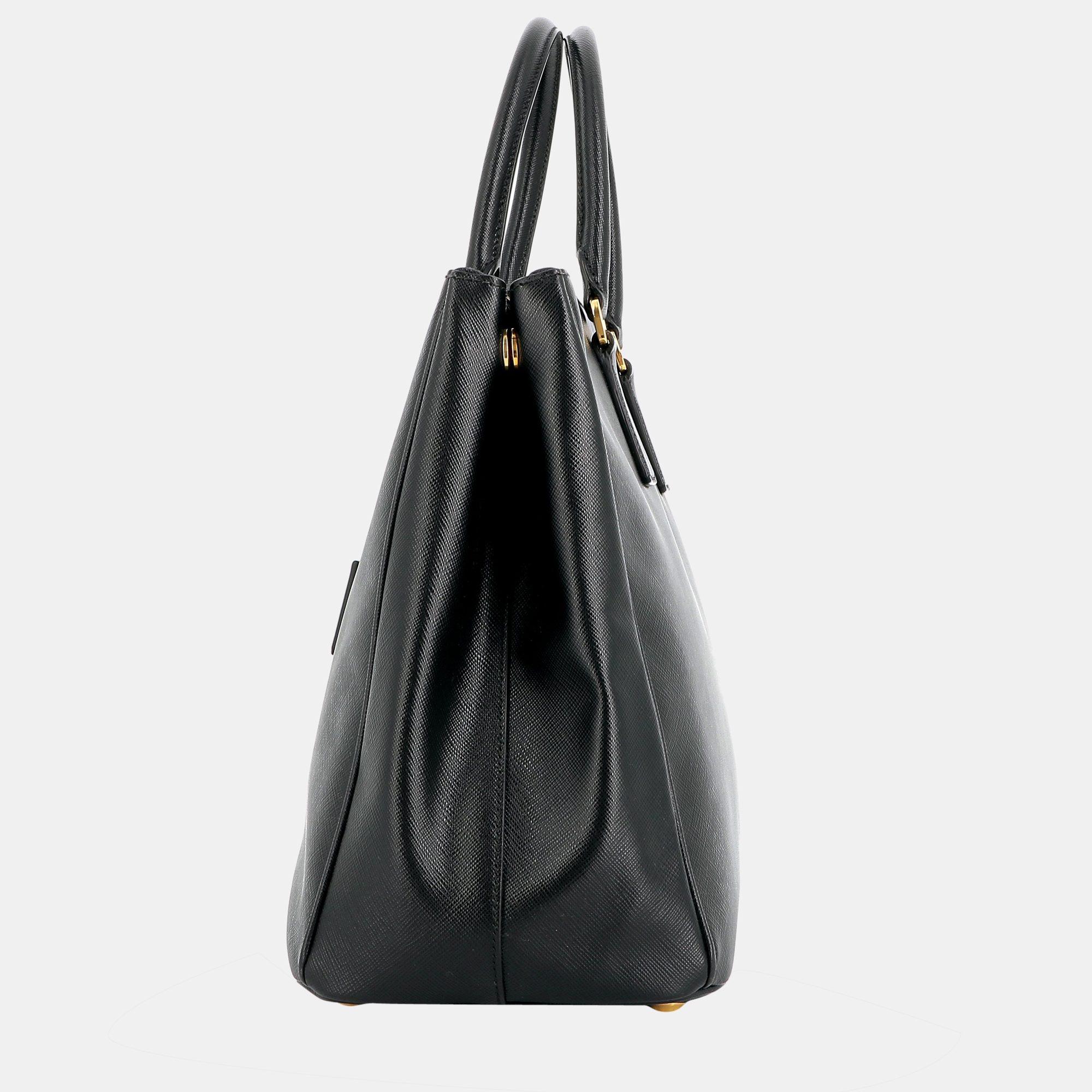 

Prada Black Saffiano Leather Large Galleria Tote Bag