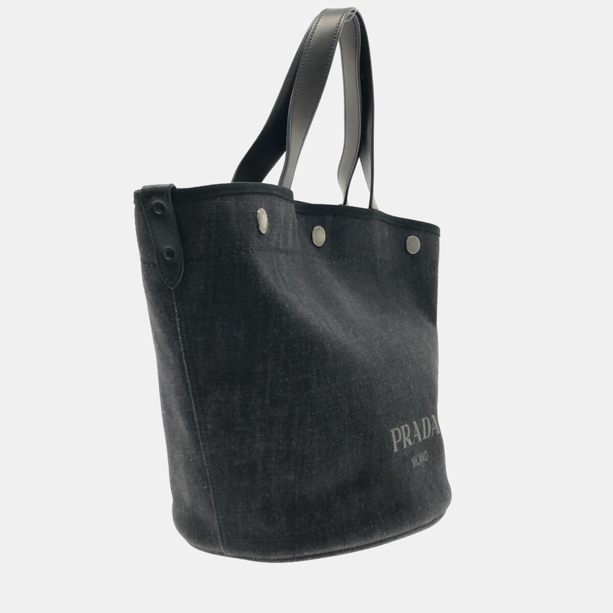 

Prada Black Denim Tote bag