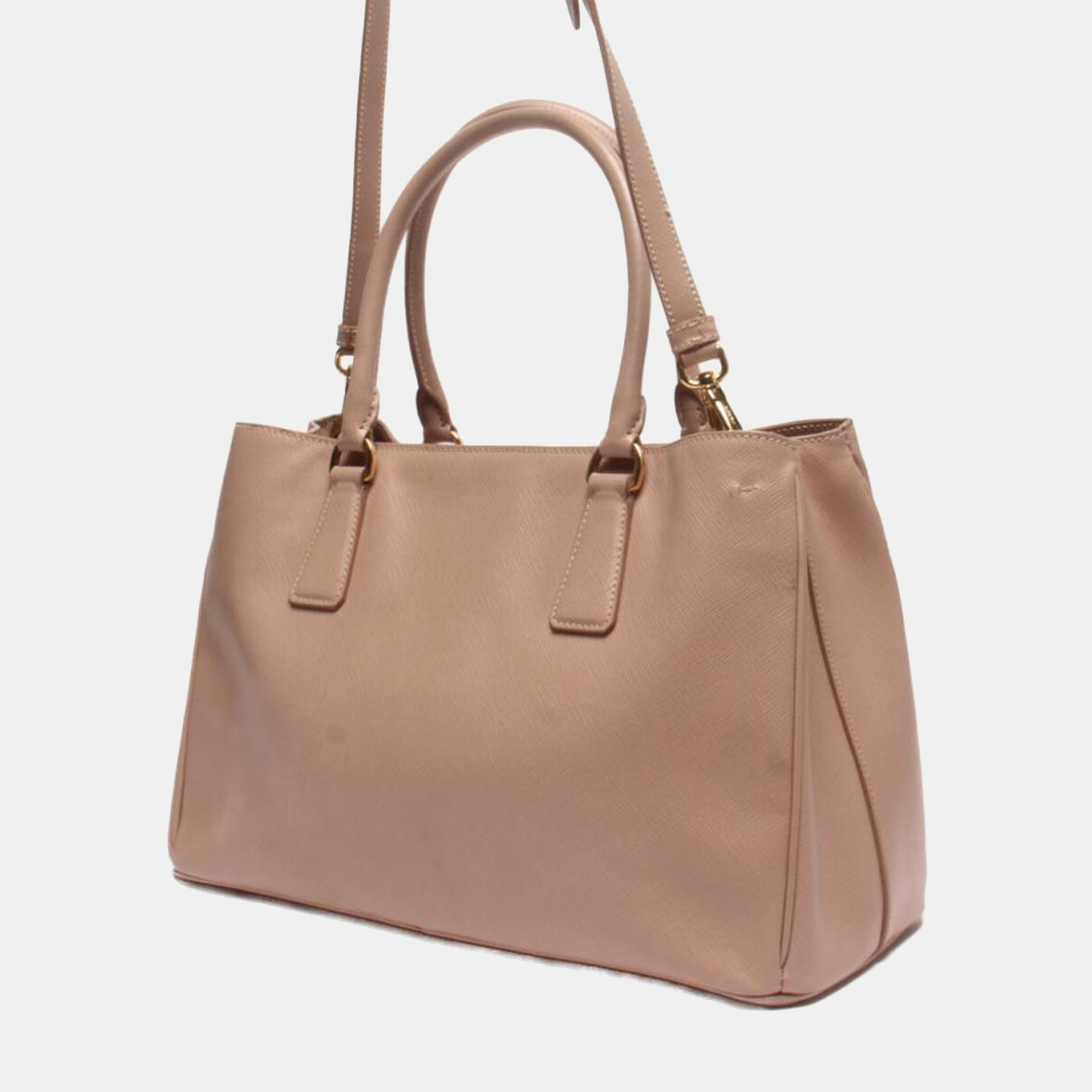 

Prada Pink Leather Galleria Tote Bag